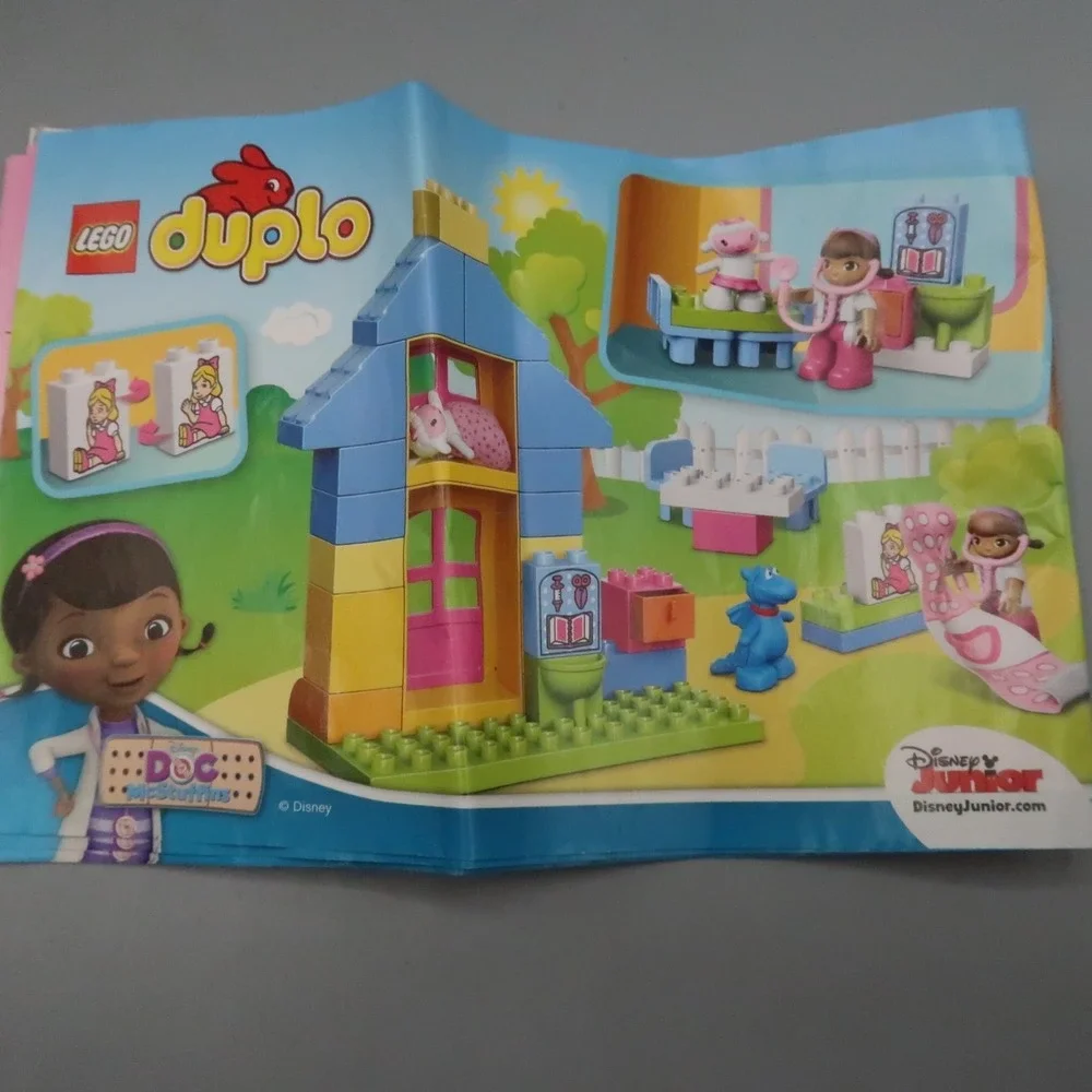 Lego Duplo Doc Mcstuffins Doctor Nurse Vet Set & Dragon Stuffy Figure Disney